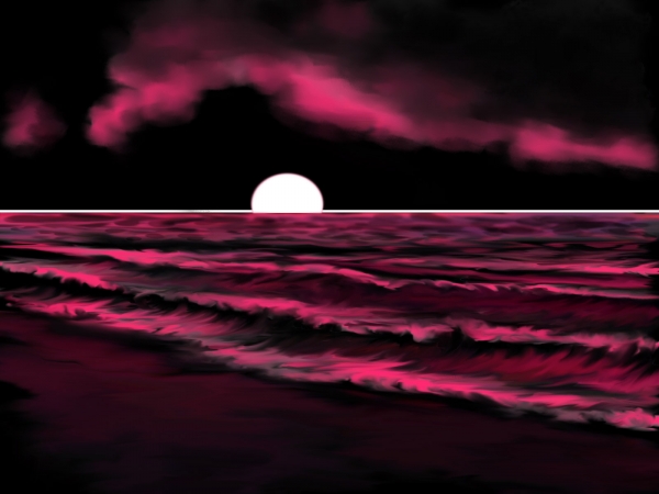 Creation of Serene sunset...: Step 8